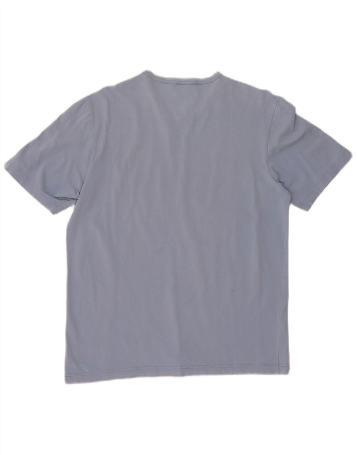 Calvin Klein Herre T-Shirt Top Stor Blå