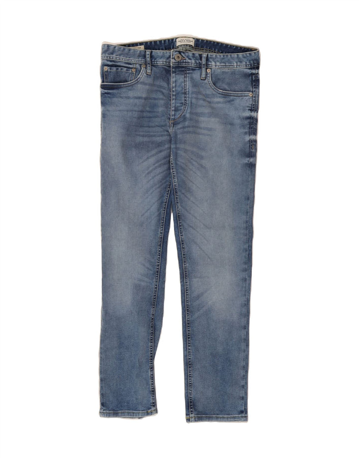JACK & JONES Mens Tim Slim Jeans W32 L30 Blue Cotton Vintage Jack & Jones and Second-Hand Jack & Jones from Messina Hembry 