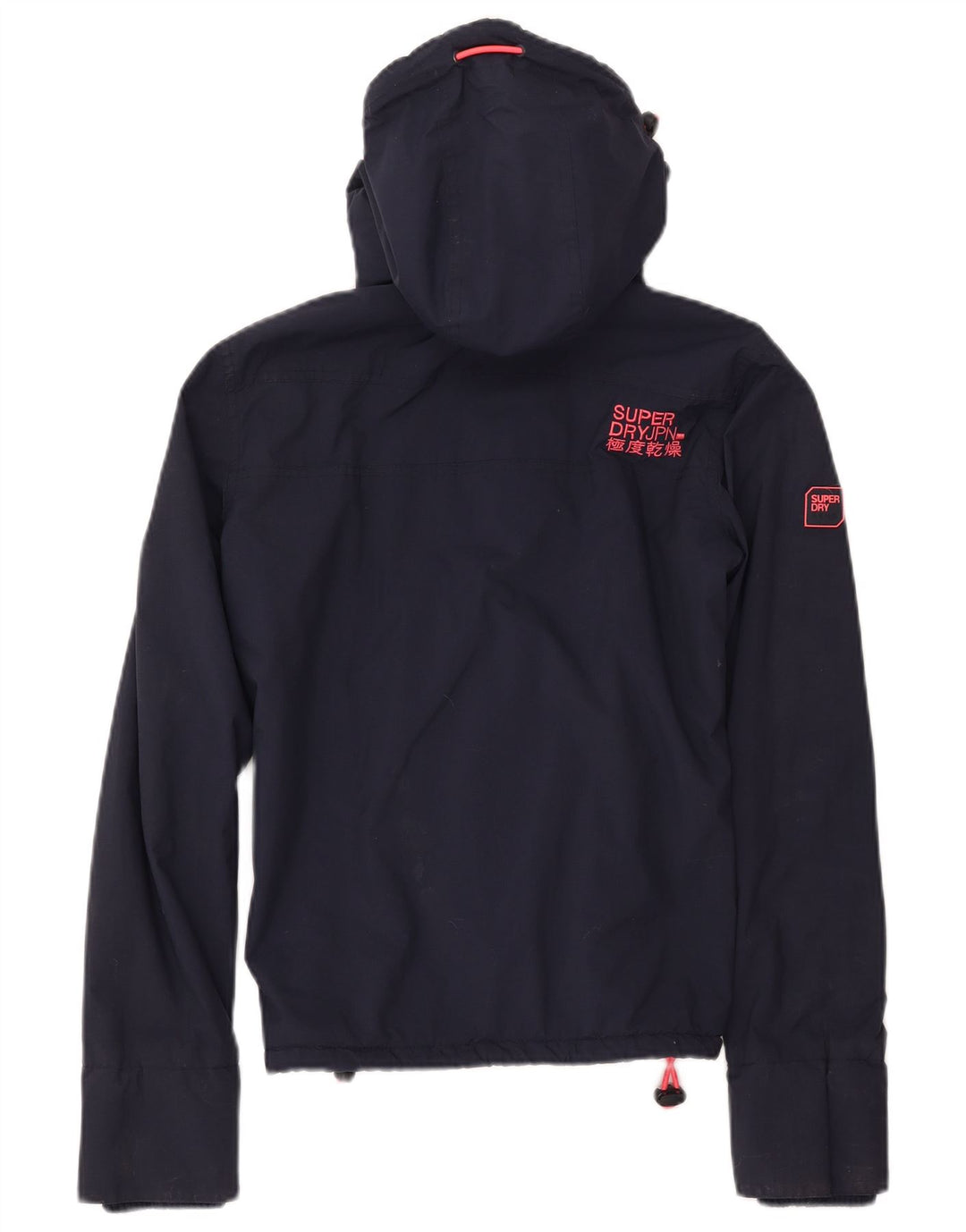 Superdry Windcheater vindjakke med hætte til kvinder UK 6 XS Marineblå