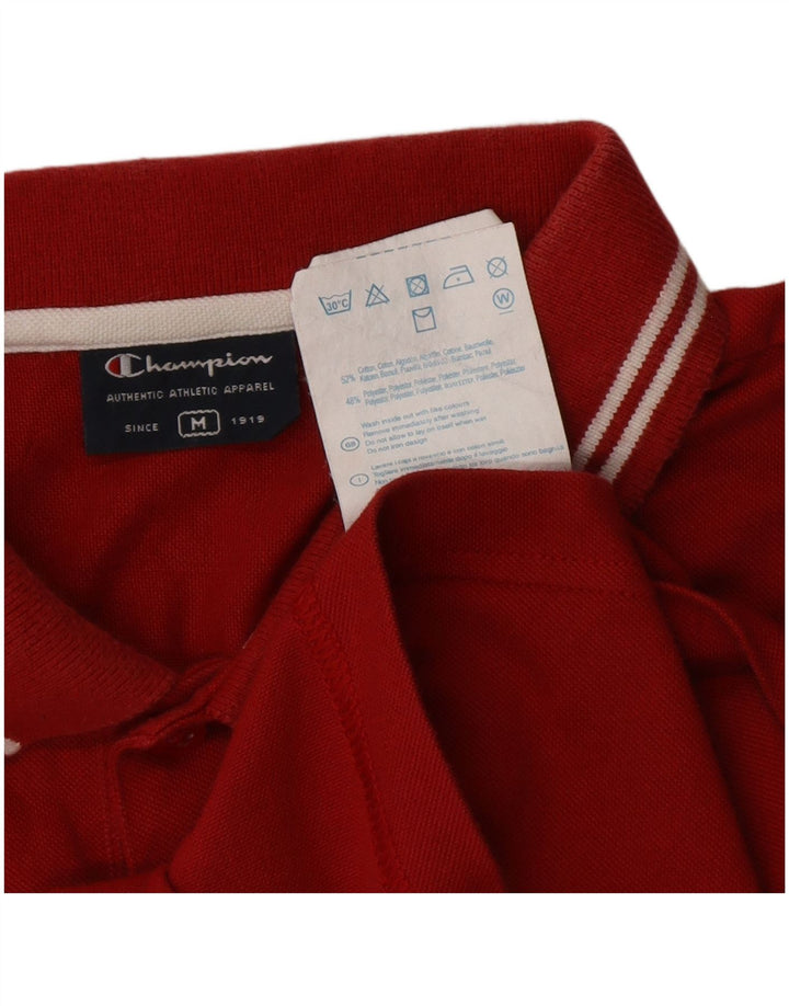 CHAMPION Poloshirt til mænd Medium rød bomuld