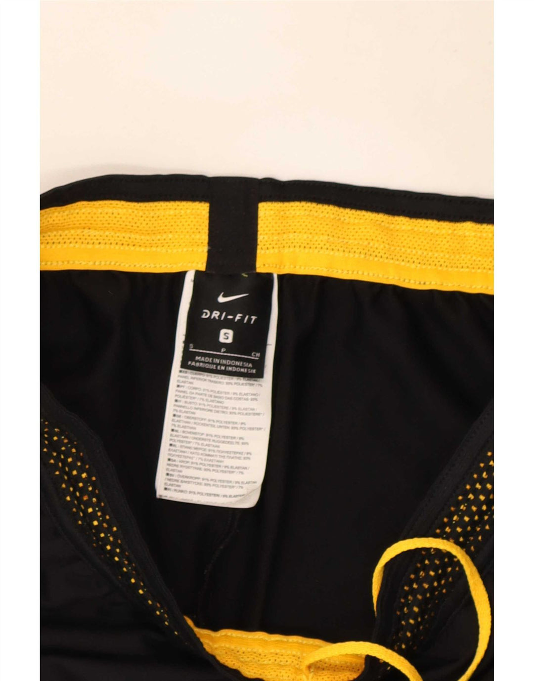 Nike Herre Dri Fit træningsdragt Bukser Small Black Colourblock Polyester