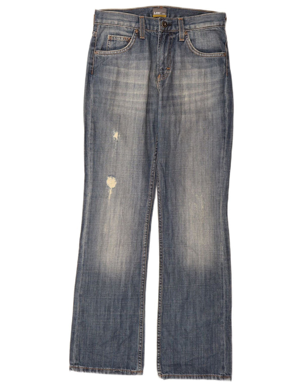 LEE Boys Scott Bootcut Jeans 12-13 år W26 L30 Blue Cotton
