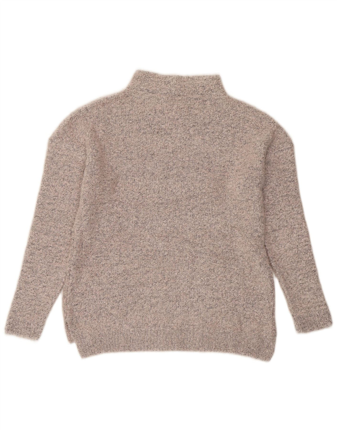 MARKS & SPENCER Dame Turtle Neck Jumper Sweater UK 10 Small Grey