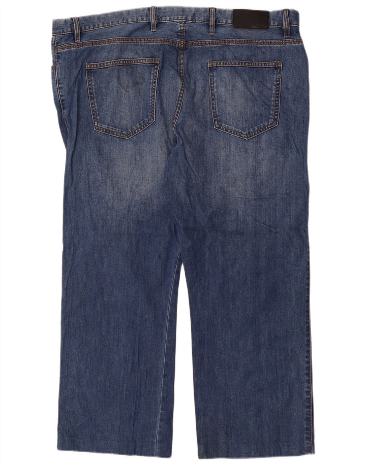 Marks & Spencer Herre Autograph Straight Jeans W42 L27 Blå Bomuld