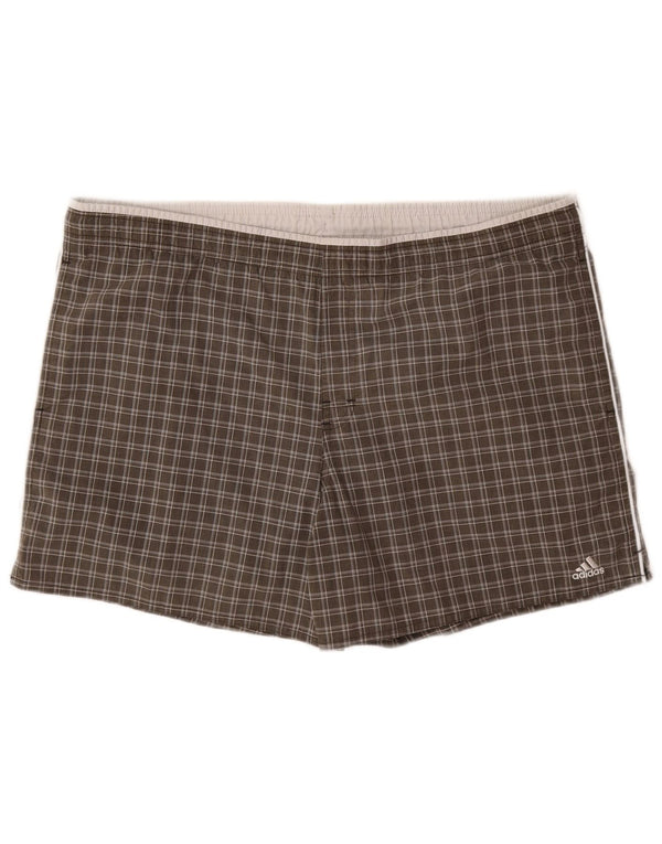 Adidas Badeshorts til mænd Large Khaki Ternet Polyester