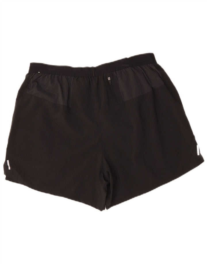 Nike Herre Dri Fit sportsshorts, store sorte polyester