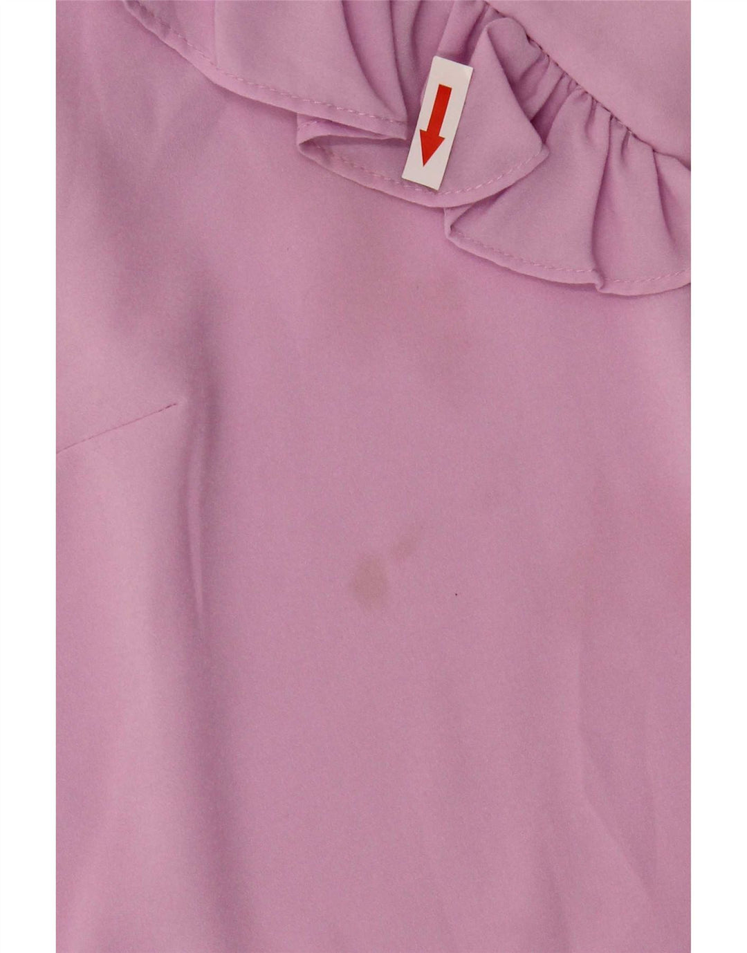 French Connection Dame flæse foran ærmeløs bluse Top UK 18 XL Pink