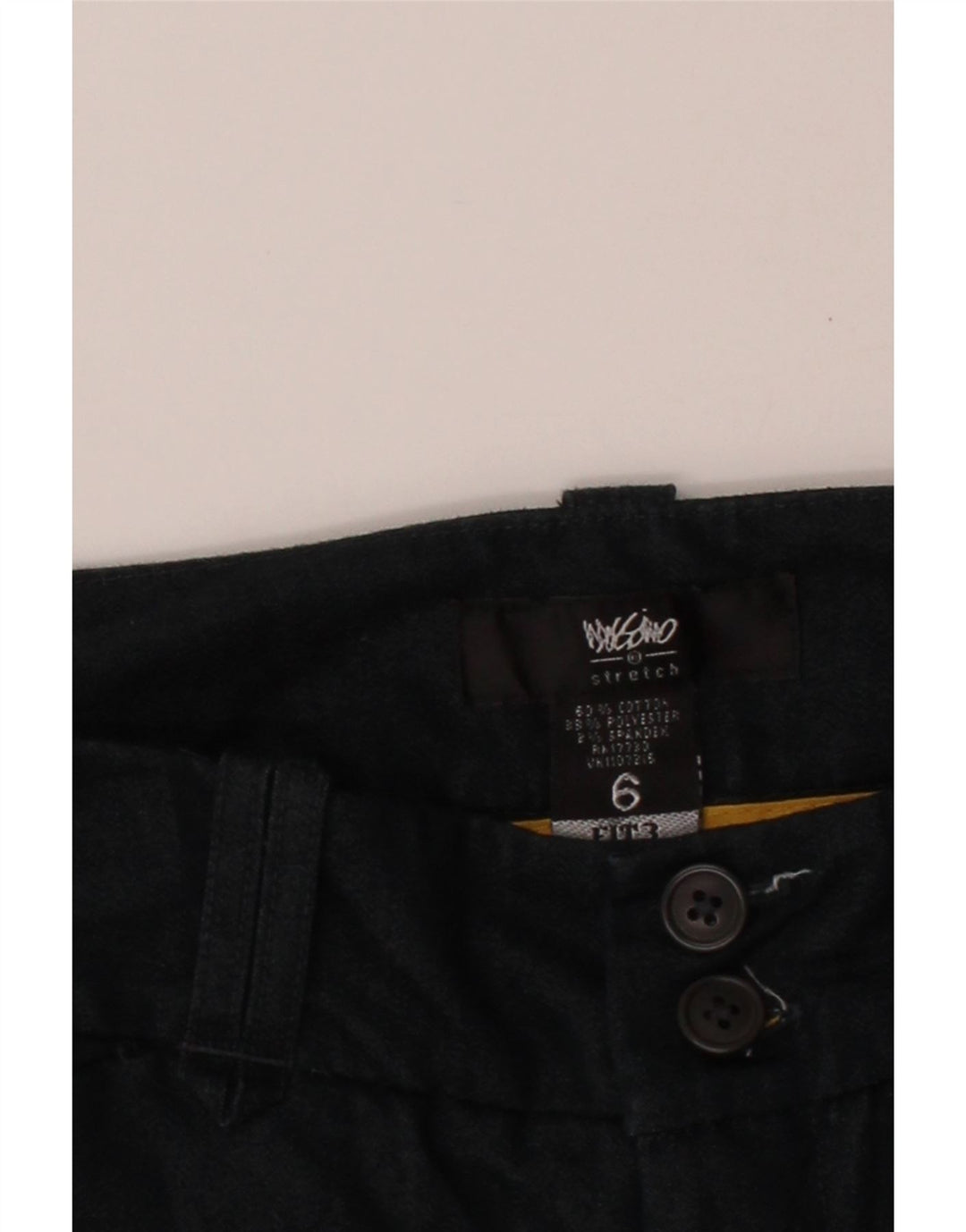 MOSSIMO Womens Stretch Casual Shorts US 6 Medium W32 Navy Blue Cotton Vintage Mossimo and Second-Hand Mossimo from Messina Hembry 