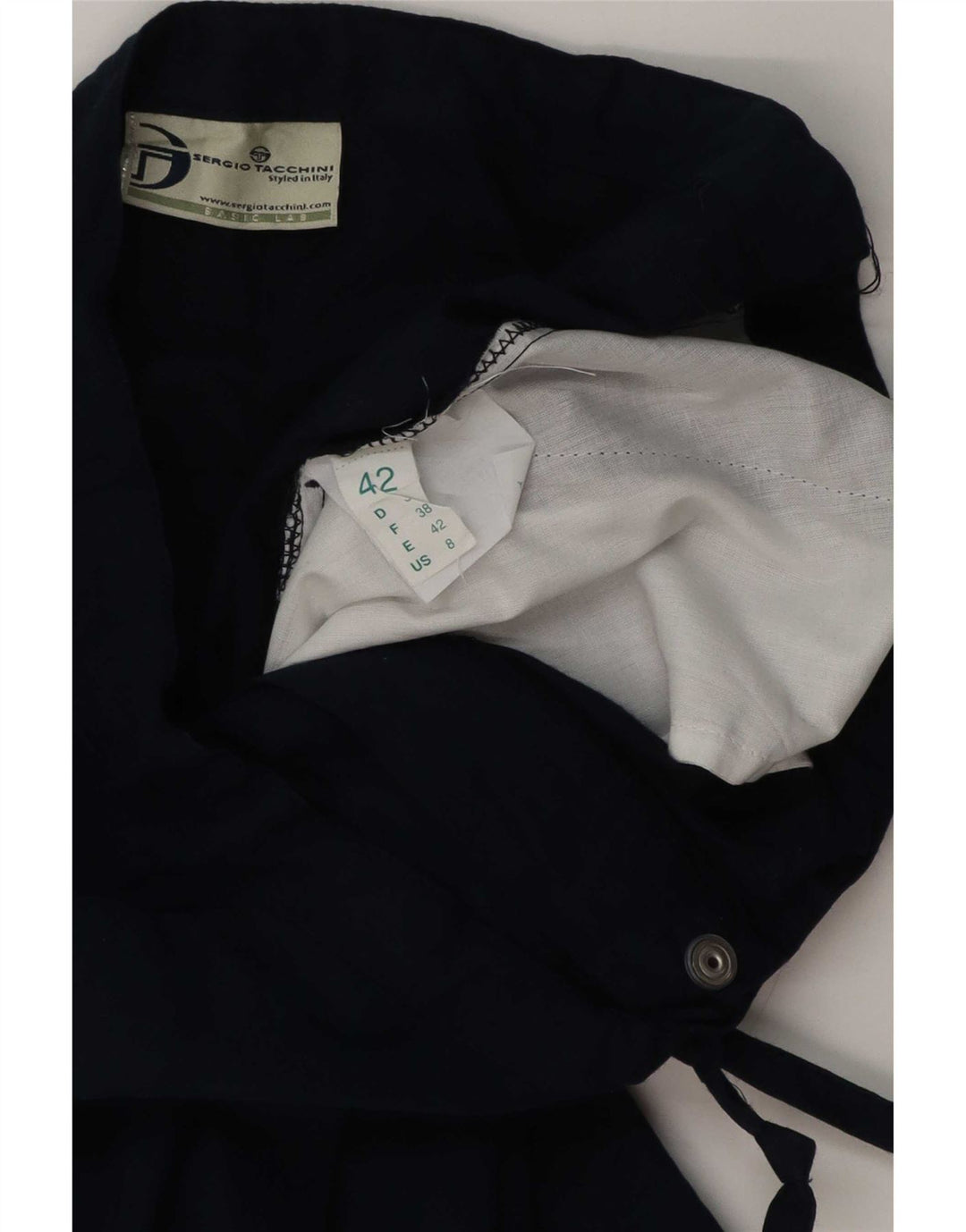 Sergio Tacchini Dame Capri Træningsdragt Bukser IT 42 Medium Navy Blue