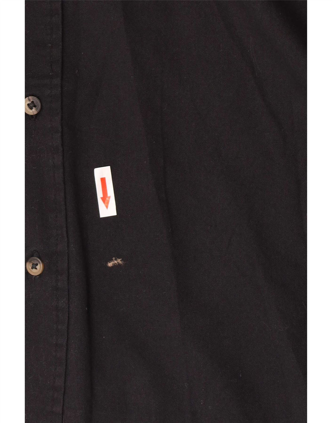 Wrangler Herreskjorte 2XL Sort Bomuld