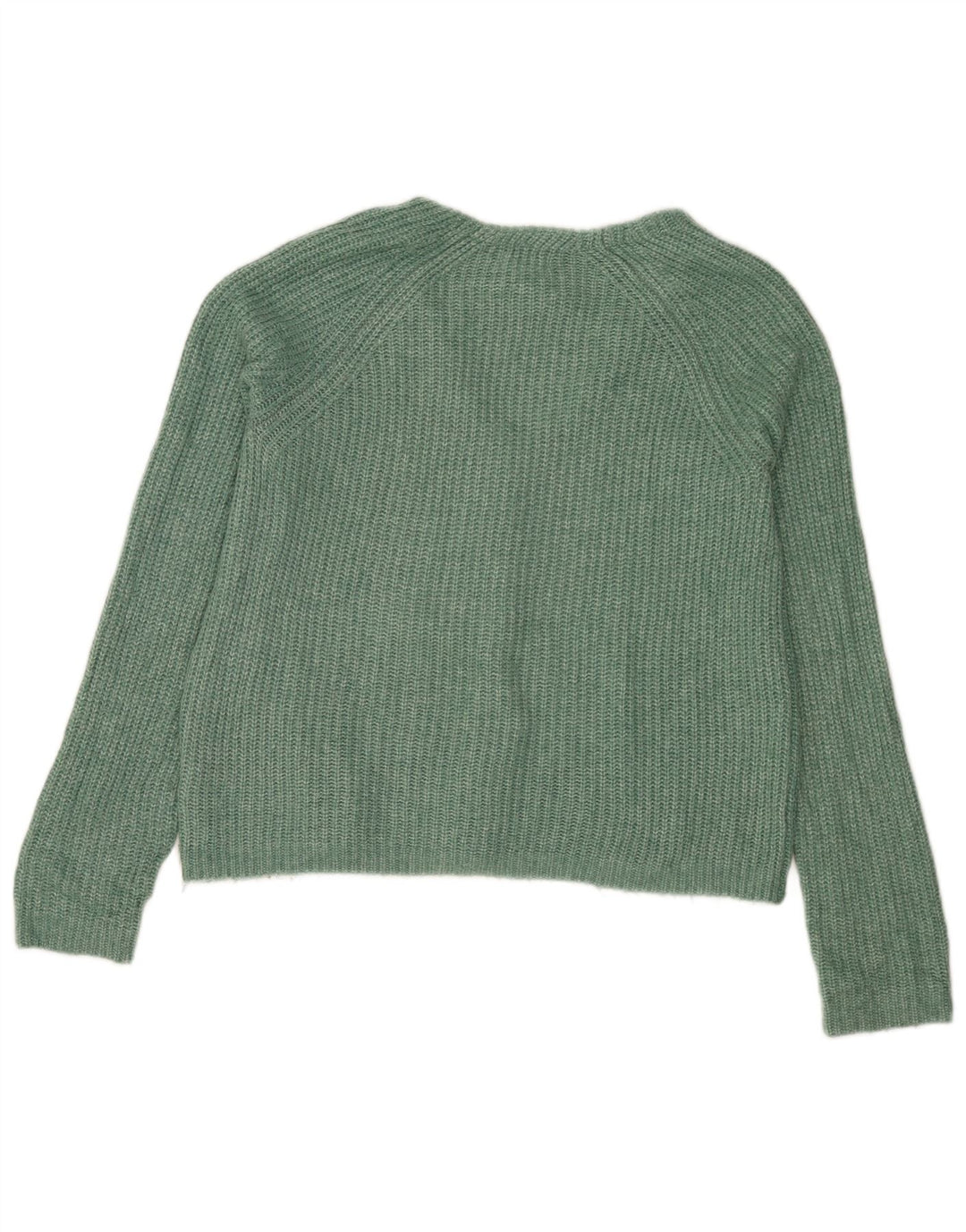 Fat Face Dame Oversized Cardigan Sweater UK 8 Small Green Nylon