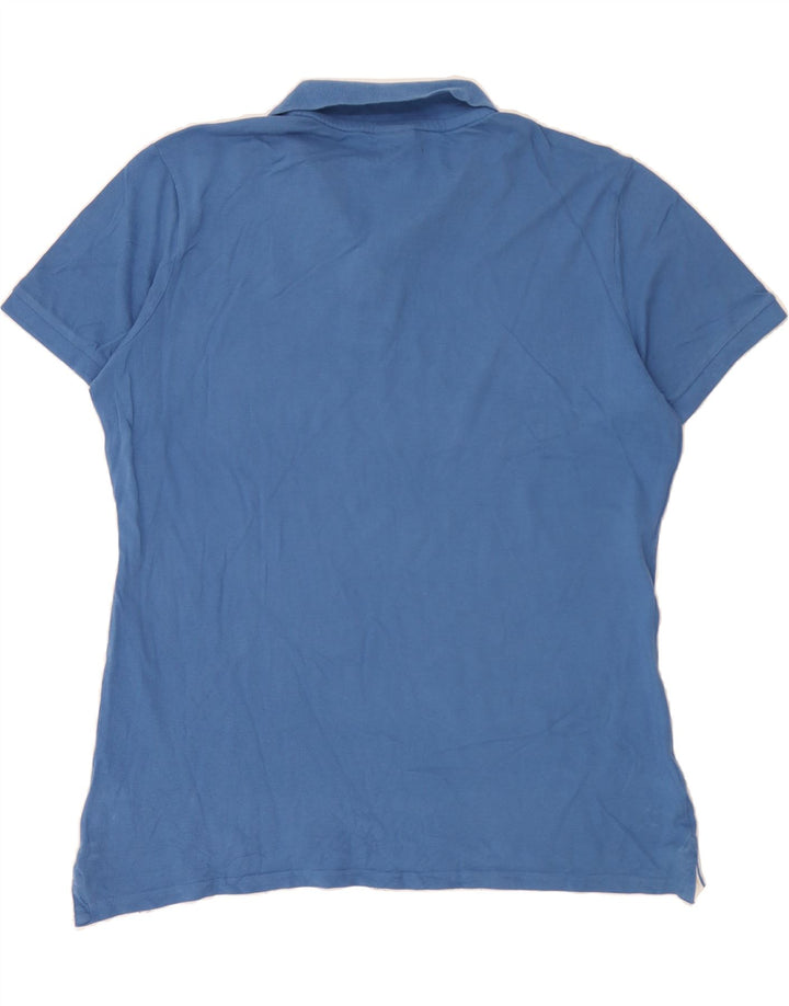 DIADORA Mens Polo Shirt XL Blue Cotton Vintage Diadora and Second-Hand Diadora from Messina Hembry 