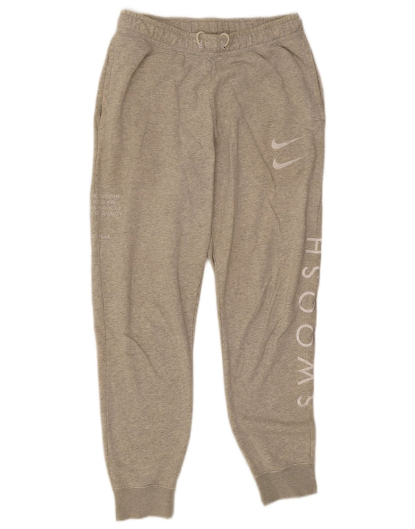 Nike Herre Swoosh Grafisk træningsdragt Bukser Joggers Små grå Flecked