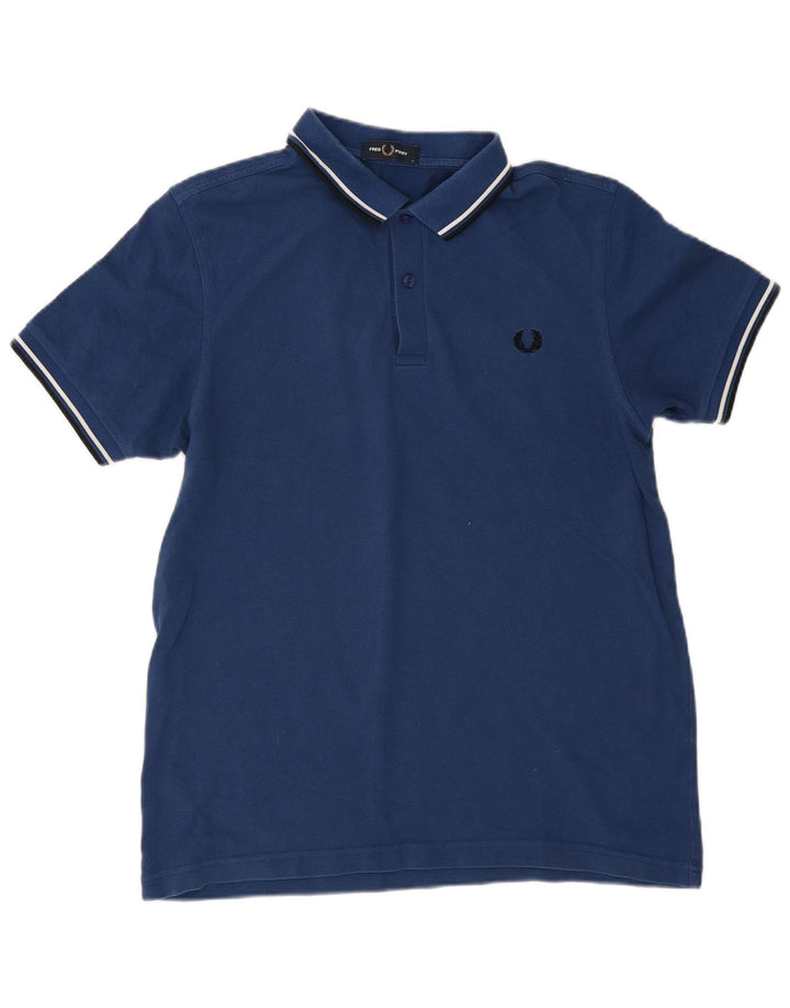 Fred Perry Herre poloshirt Stor marineblå bomuld