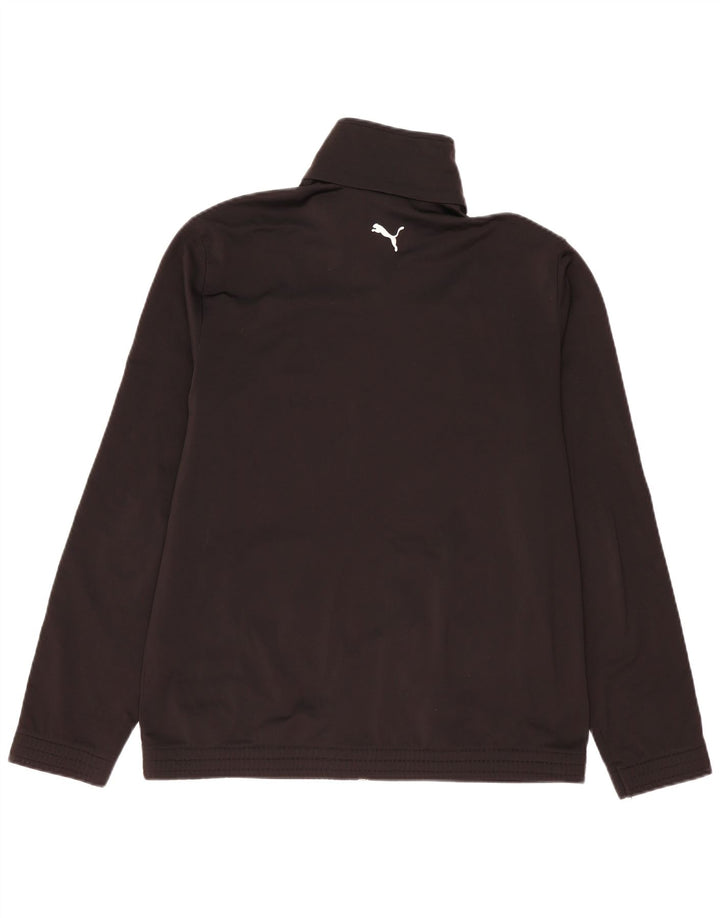 PUMA Træningsdragt til mænd Topjakke Stor sort Colourblock Polyester