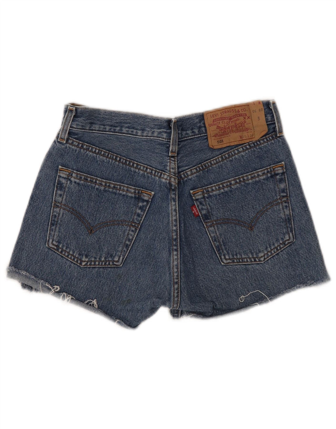 LEVI'S Womens 501 denimshorts W28 Medium Blue