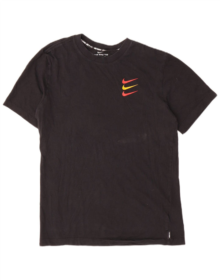 Nike herre T-shirt top lille sort bomuld