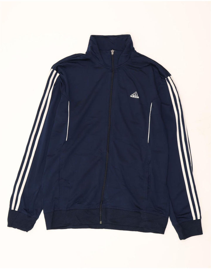 Adidas Herre Climalite træningsdragt Topjakke Medium Navyblå Polyester