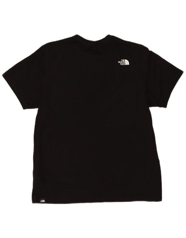The North Face Herre Grafisk T-Shirt Top XL Sort Bomuld