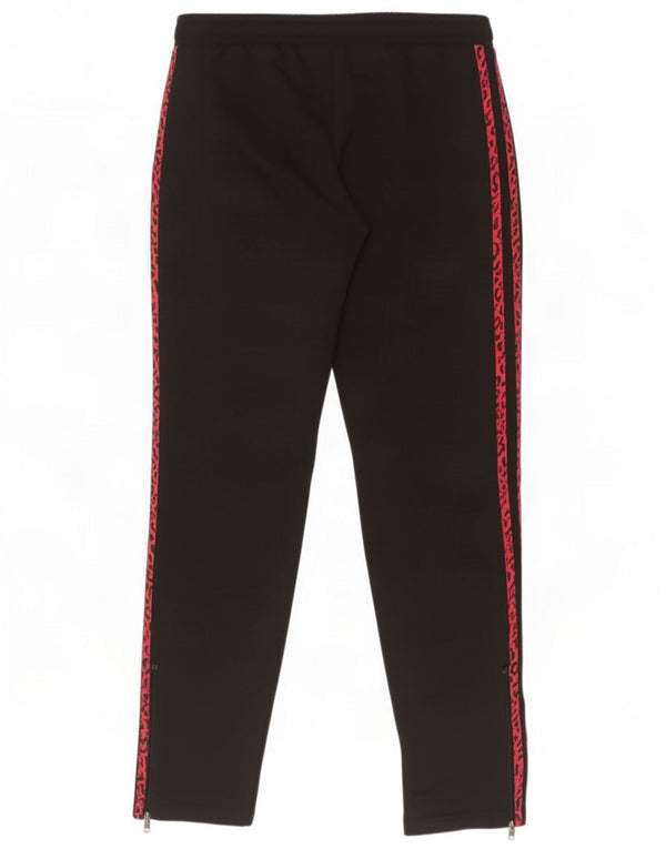 Adidas Womens Træningsdragt Bukser UK 8 Small Black Animal Print Polyester