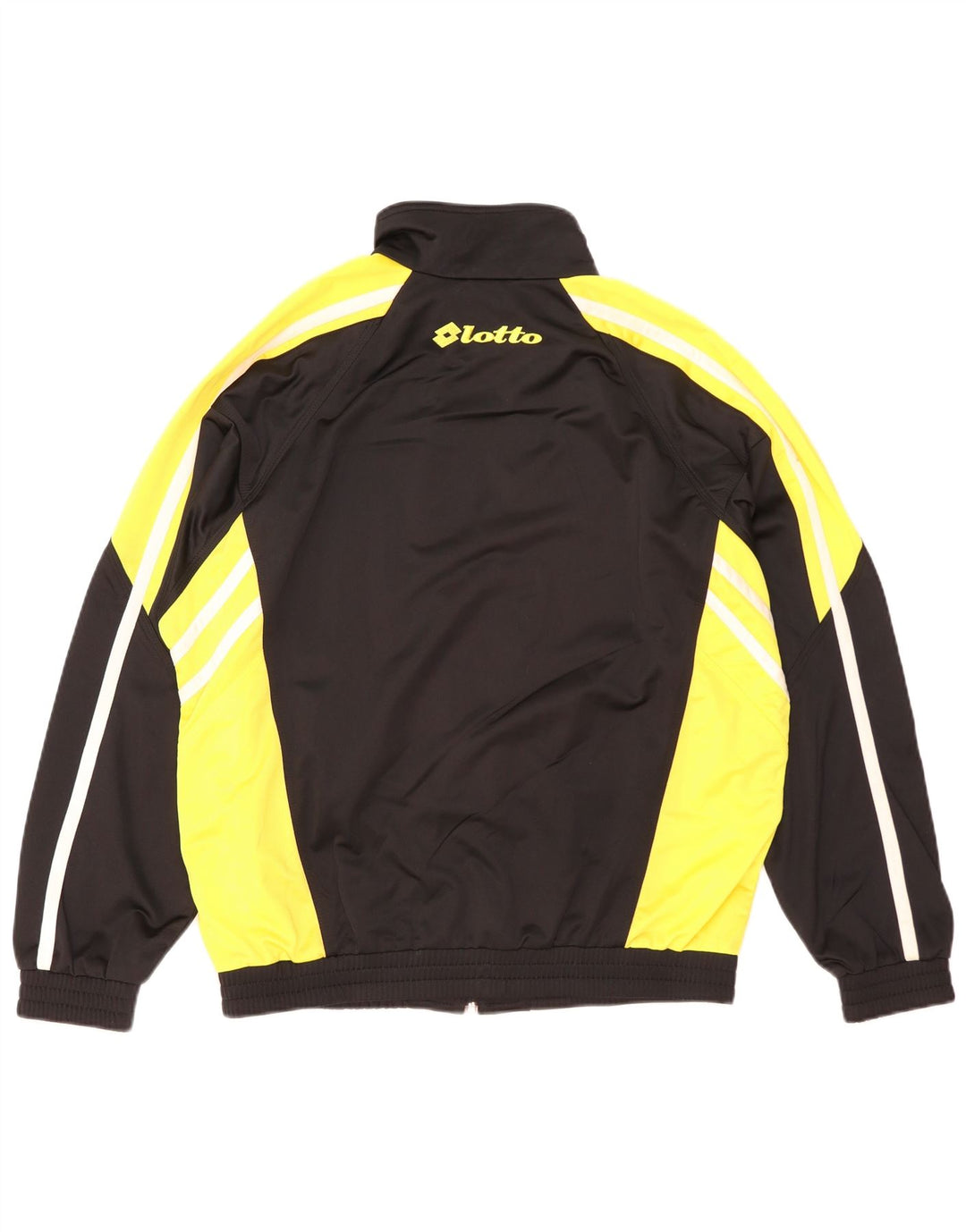 Lotto Herre træningsdragt Topjakke Stor Sort Colourblock Polyester