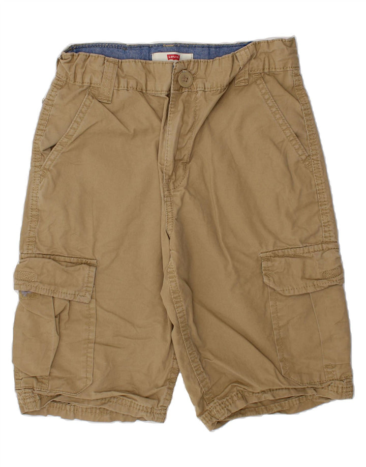 LEVI'S Boys Cargo Shorts 9-10 Years W25  Beige Cotton Vintage Levi's and Second-Hand Levi's from Messina Hembry 