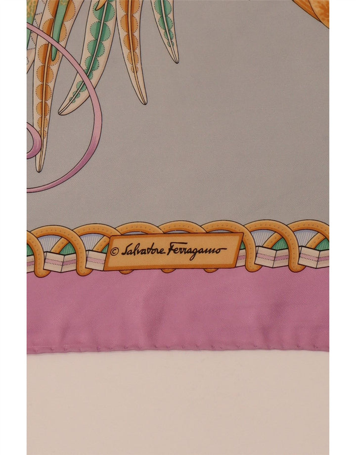 Salvatore Ferragamo Kvinders Firkantet tørklæde One Size Flerfarvet Designer