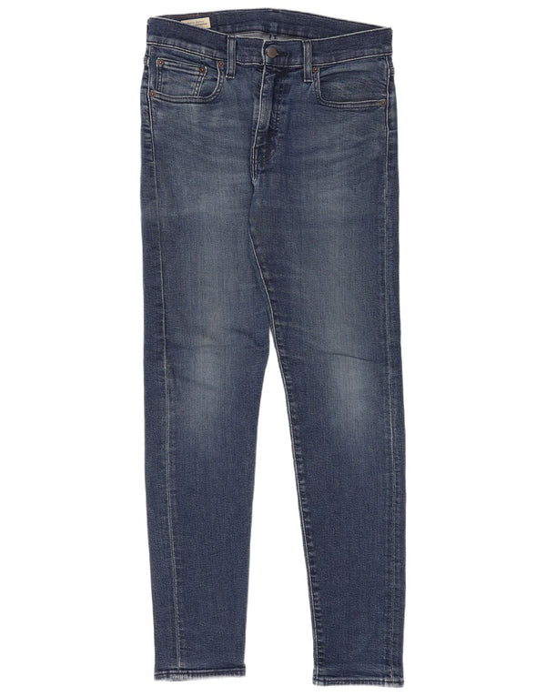 Levi's Herre tilspidsede Skinny Jeans W32 L32 Blå Bomuld