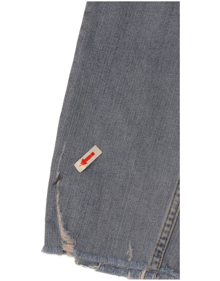 Zara Dame Distressed Slim Jeans EU 38 Small W28 L26 Blue