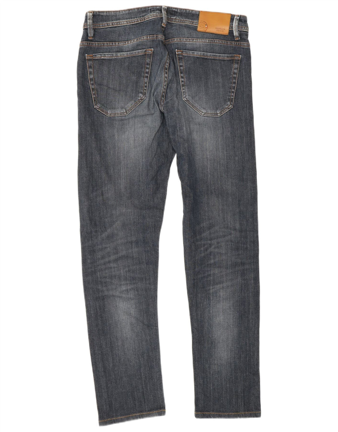 SIVIGLIA Slim Jeans til mænd W33 L32 blå bomuld