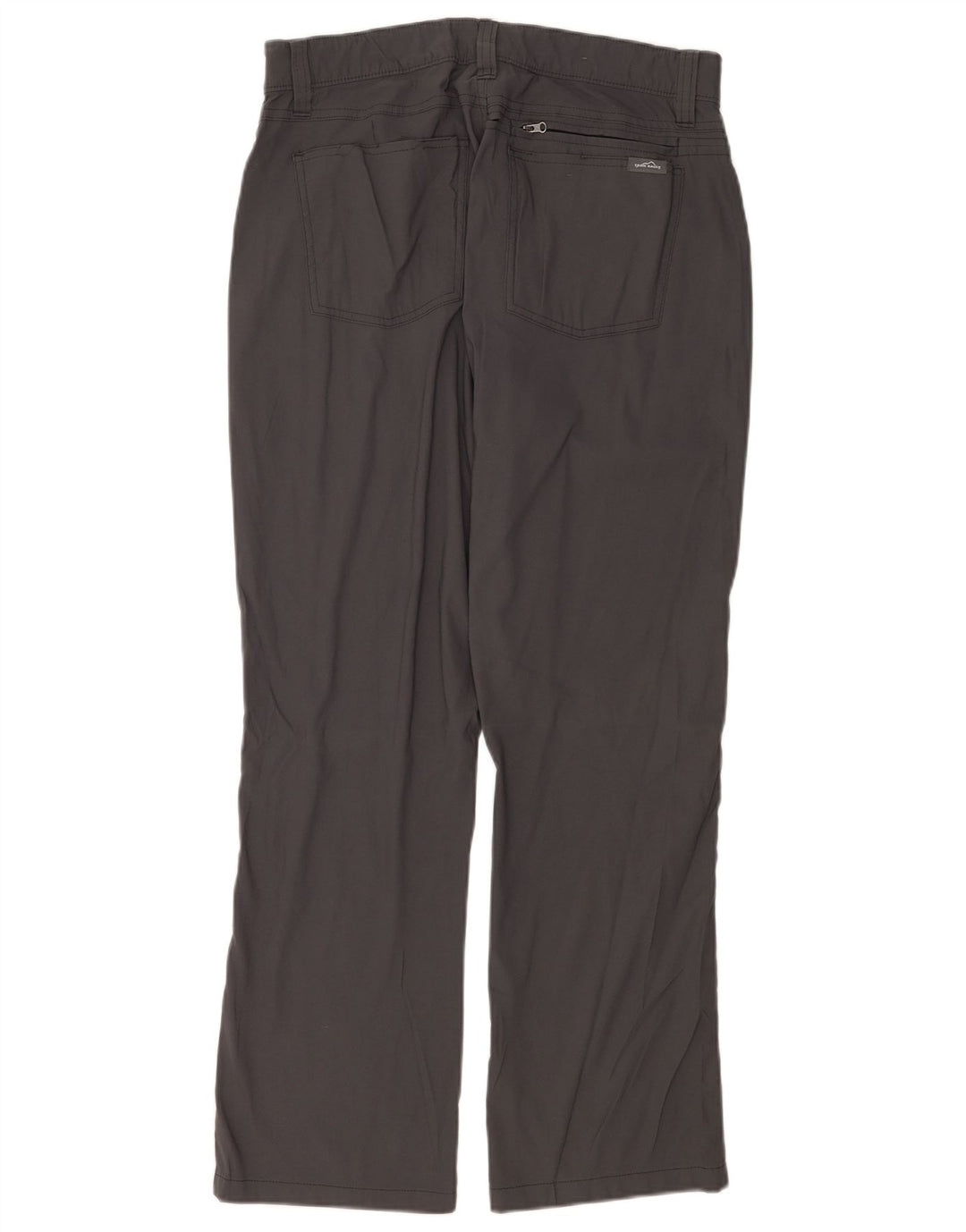 Eddie Bauer Straight Casual Bukser til mænd W34 L30 Grå Nylon