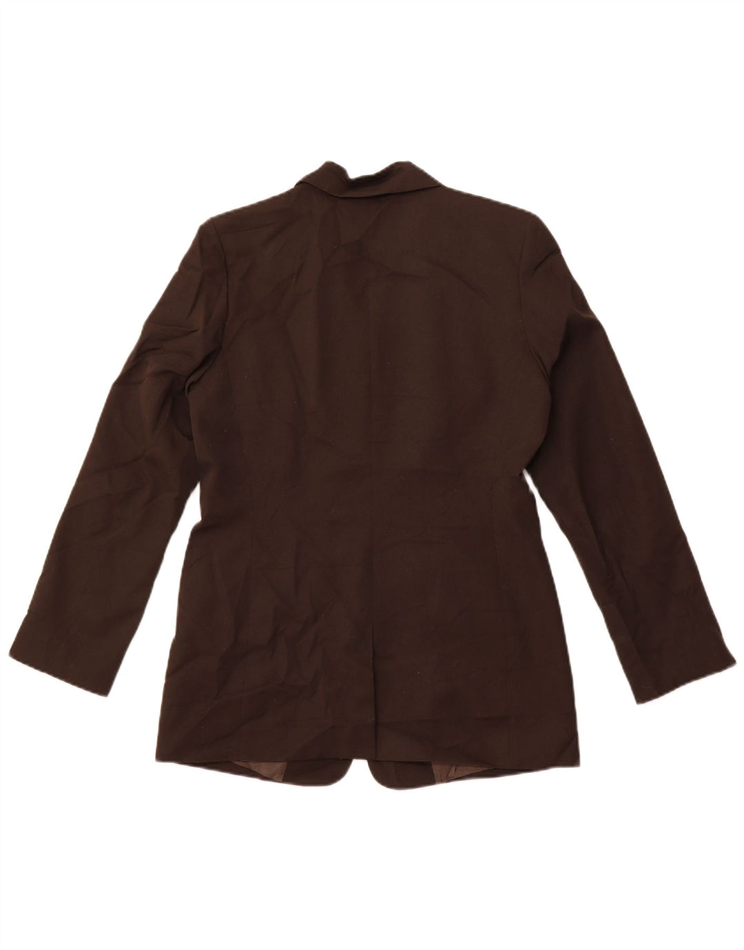 J. CREW Dame 4-knaps blazerjakke US 6 medium brun uld