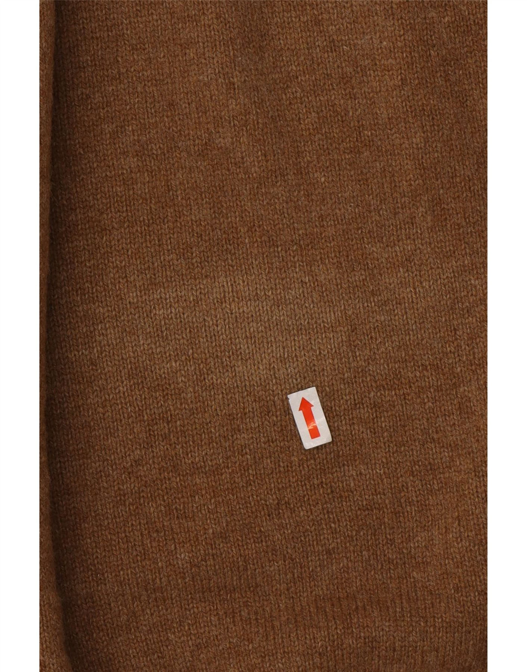 MARLBORO CLASSICS Herre Zip Neck Jumper Sweater 2XL Brun Uld