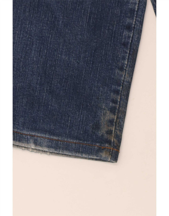 Wrangler Herre Texas Straight Jeans W38 L32 Blå Bomuld