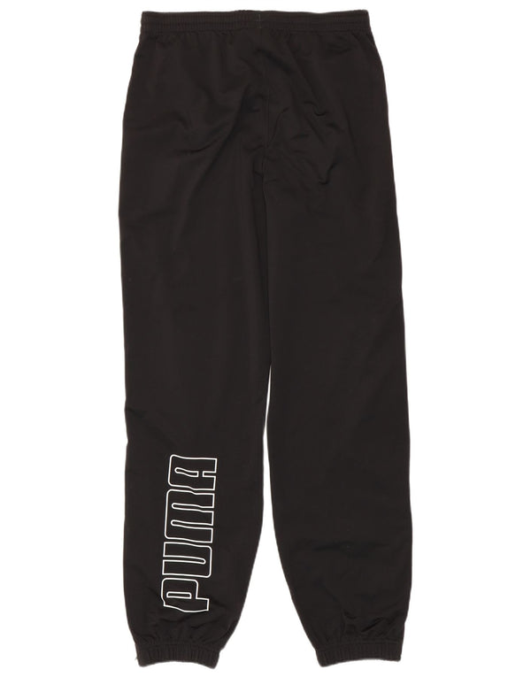 Puma Boys Grafisk træningsdragt Bukser Joggers 15-16 år Sort Polyester