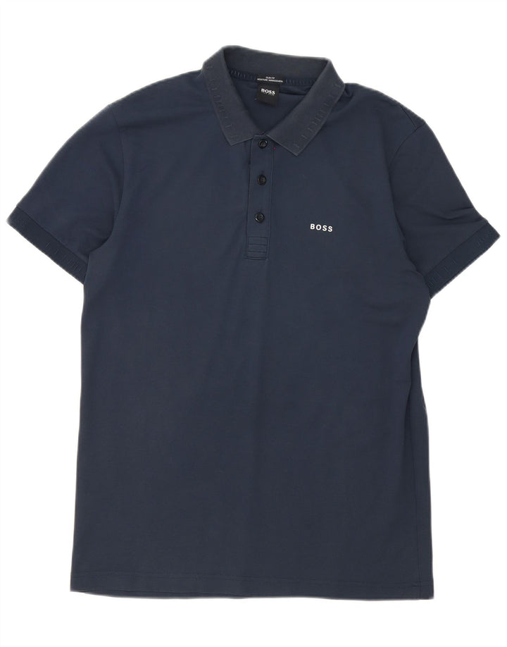 Hugo Boss Herre Slim Fit Polo Shirt Medium Navy Blue
