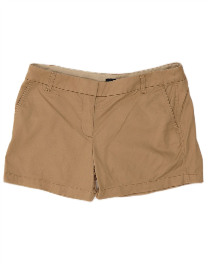 J. CREW Womens Chino Shorts US 12 Large W34  Khaki Cotton
