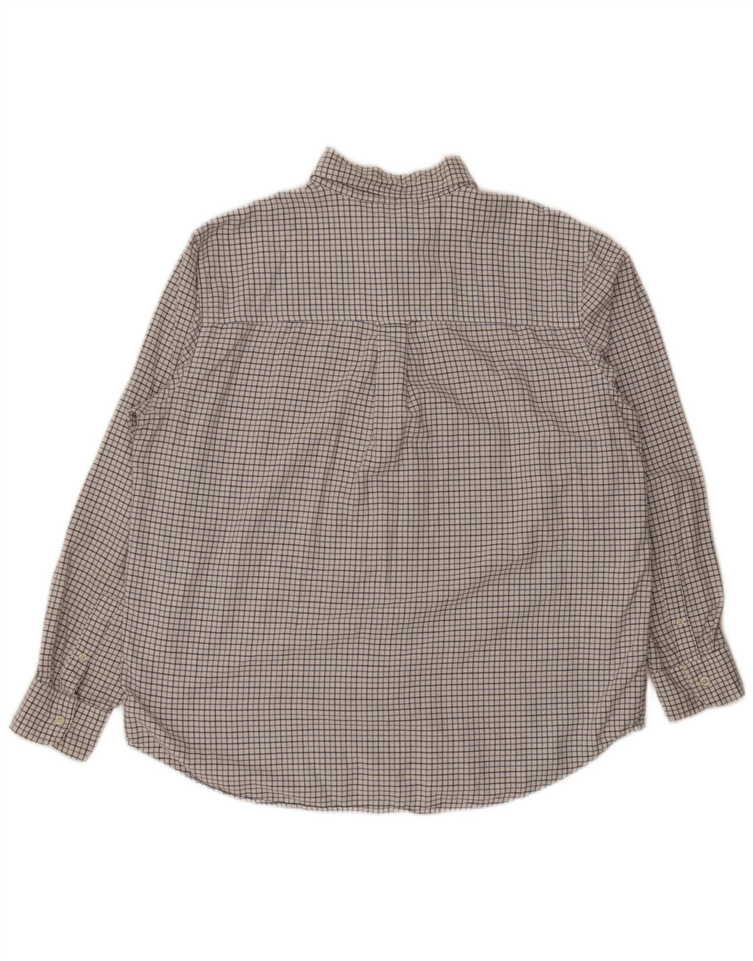 Chaps Herre Regular Fit skjorte XL Hvid ternet bomuld