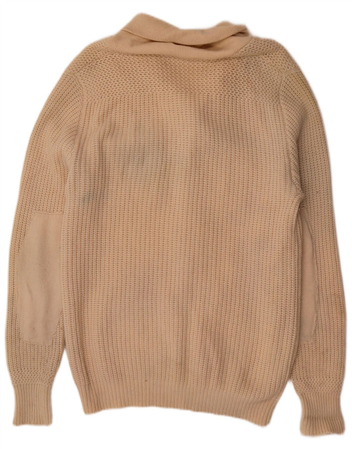 Gas Herre Cardigan Sweater XL Beige Uld