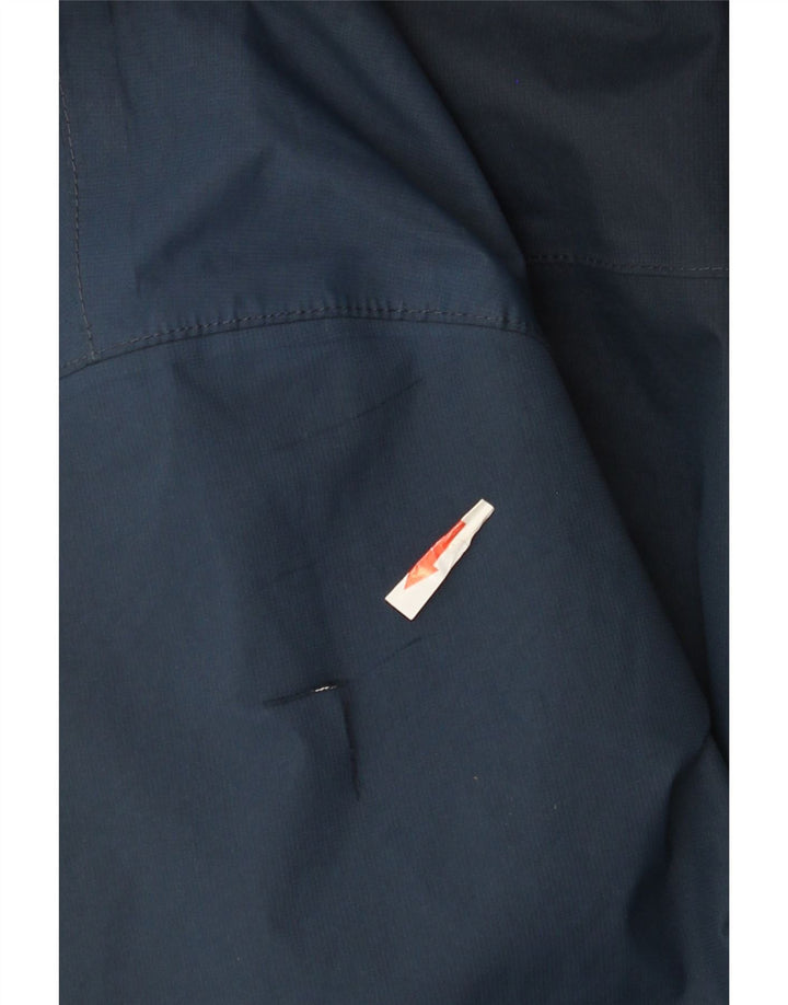 The North Face Regnjakke med hætte til mænd UK 38 Medium Navy Blue Polyester