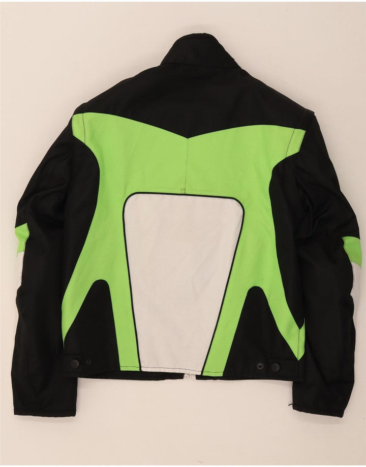 Guardian Dame Motorcykel Racer Jakke UK 14 Medium Sort Colourblock
