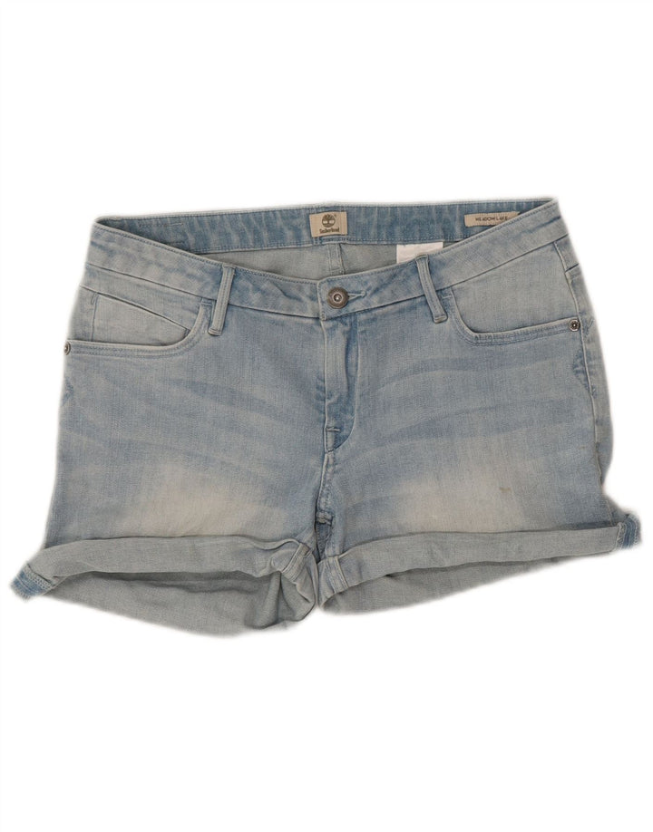 Timberland denimshorts til kvinder W29 Mellemblå bomuld
