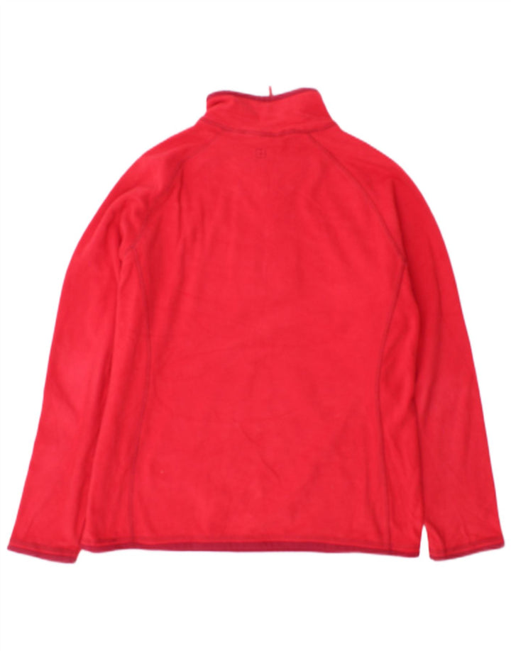 Mountain Warehouse Dame Fleece Jumper med lynlås DK 14 Stor rød polyester