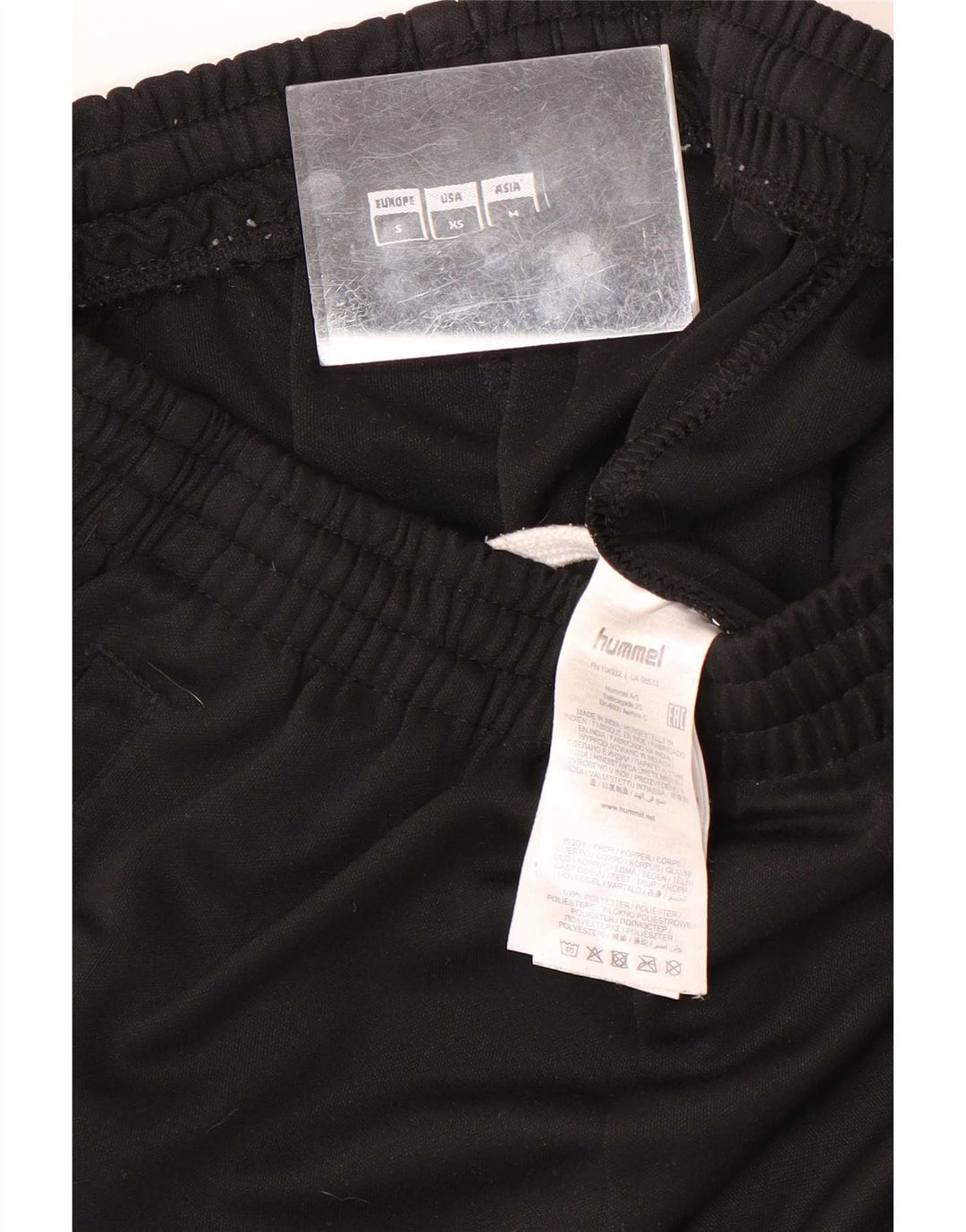 Hummel Dame grafisk træningsdragt Bukser UK 8 Small Black Polyester
