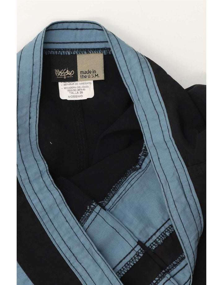 Mossimo Badeshorts til mænd Small Black Colourblock Nylon