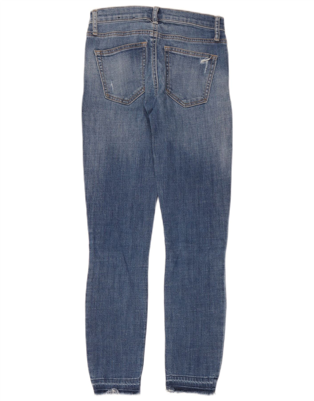 Gap Herre Distressed Slim Jeans W24 L27 Blå Bomuld