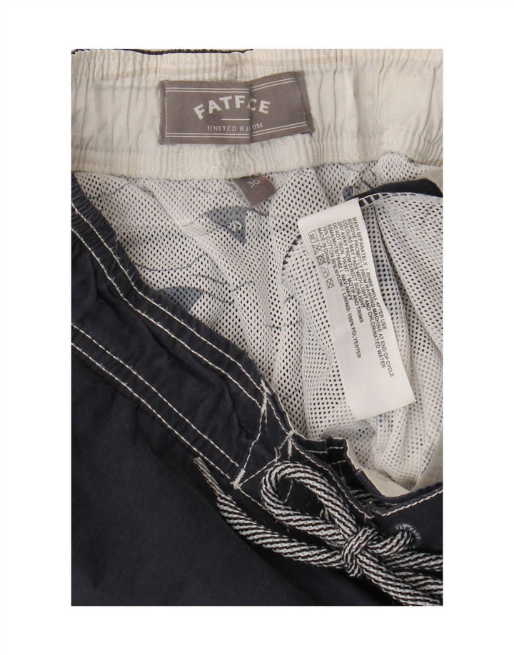 Fat Face Herre svømmeshorts Medium Marineblå Bomuld