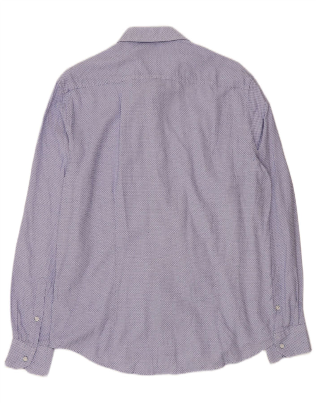 Dacks Slim Fit skjorte til mænd, stor blå argyle/diamant bomuld