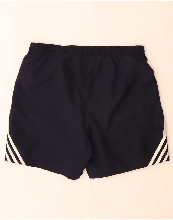 Adidas Herre Sportshorts Large Navy Blue Colourblock Polyester