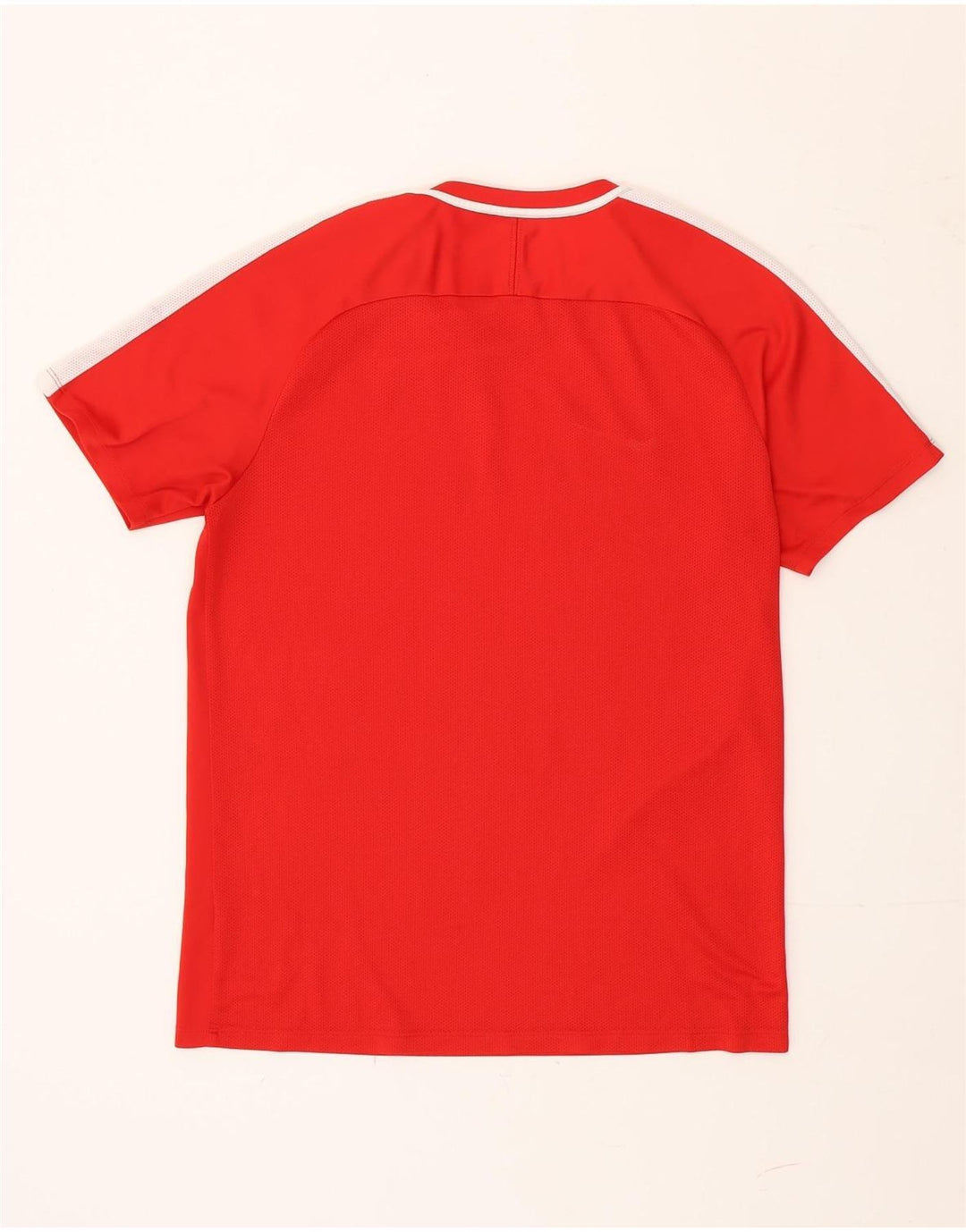 Nike Herre Dri Fit T-shirt Top Stor rød farveblok